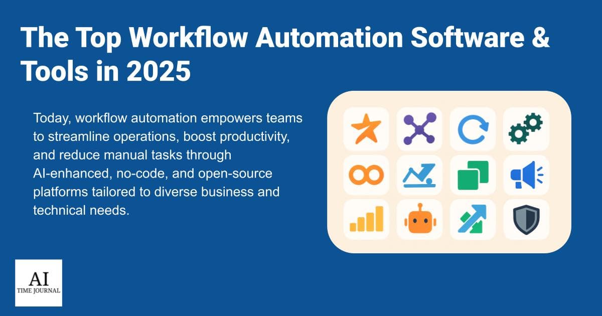 The Top Workflow Automation Software & Tools in 2025
